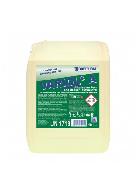 Sredstvo za odstranjevanje maščobe VARIOL 10 L 4352