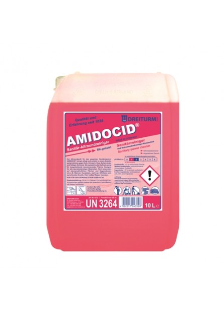 Čistilo za sanitarije AMIDOCID SANITARREINIGER 10 L 4361