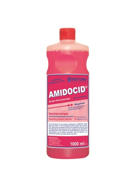 Čistilo za sanitarije AMIDOCID SANITARREINIGER 1L 4360