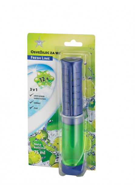 Osvežilec Tuš wc, gel na potisk 75ml