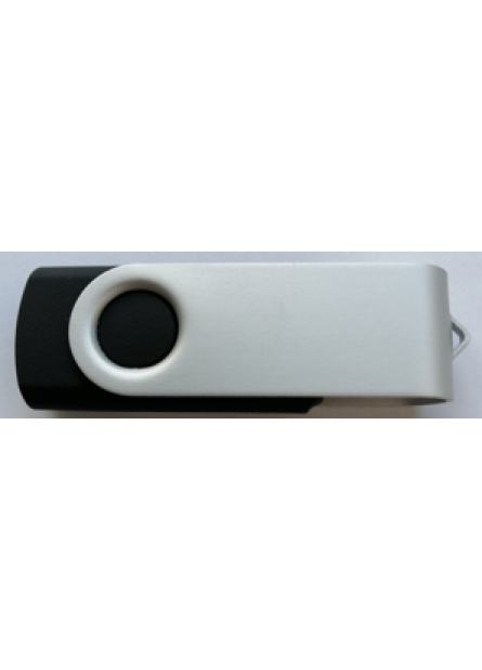 KLJUČ USB 32GB TWISTER ČRN MAT CLIP