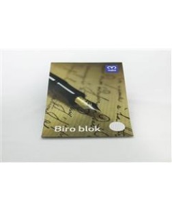 stenogram blok, Biro blok A4